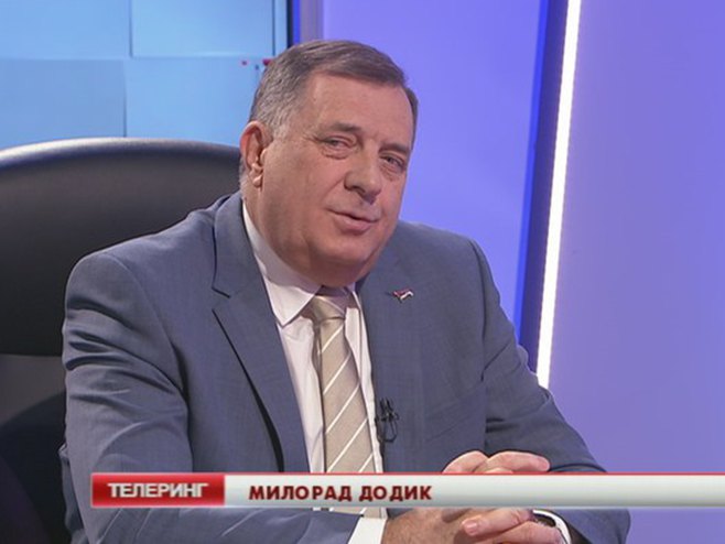 Telering: Gost Milorad Dodik - Foto: RTRS