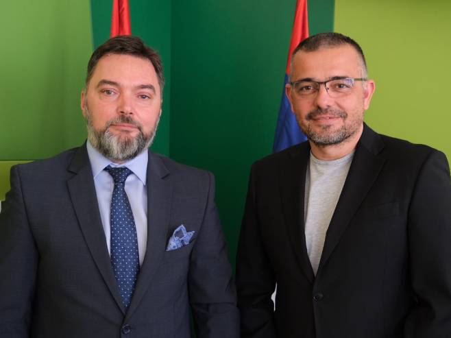 Staša Košarac i Branislav Nedimović - Foto: RTRS