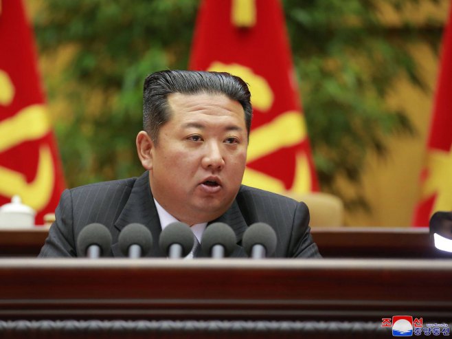 Kim DŽong Un (Foto:  EPA-EFE/KCNA EDITORIAL USE ONLY) - 