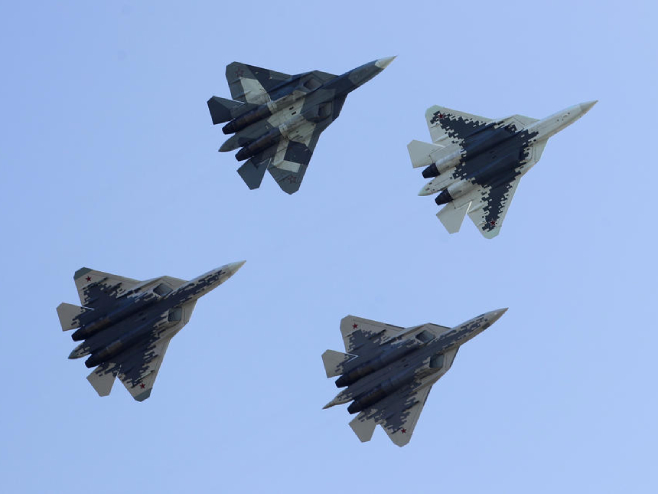 Suhoj Su-57 (foto: EPA-EFE / MAXIM SHIPENKOV) Suhoj Su-57 (foto: EPA-EFE / MAXIM SHIPENKOV) -