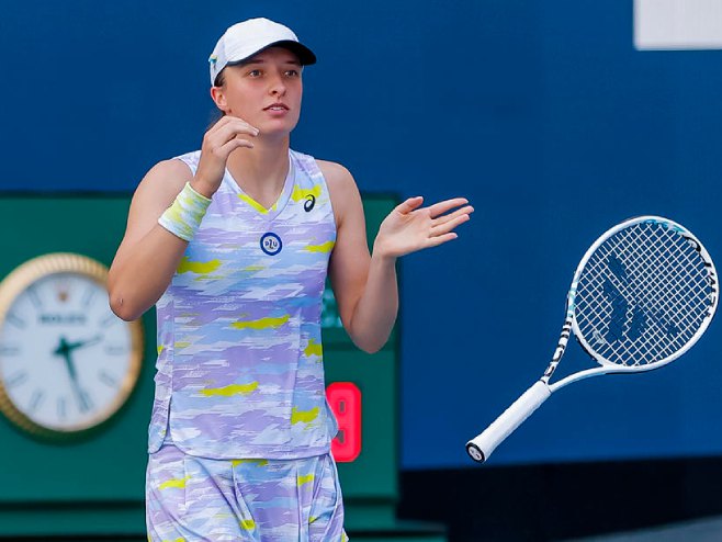 Iga Svjontek (foto: EPA-EFE / ERIK S. LESSER) - 