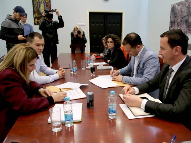 Milićeva i Dutina potpisali sporazum - Foto: SRNA