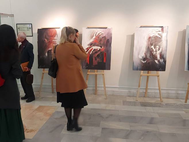 Izložba Borka Močevića - Foto: SRNA
