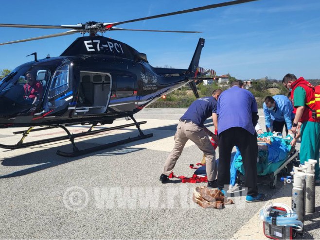 Helikopterski servis - transport (Ustupljena fotografija/Helikopterski servis Srpske) Helikopterski servis - transport (Ustupljena fotografija/Helikopterski servis Srpske) -