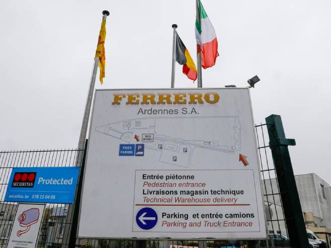 Fabrika "Ferero" u Belgiji (Foto: EPA-EFE/JULIEN WARNAND) - 