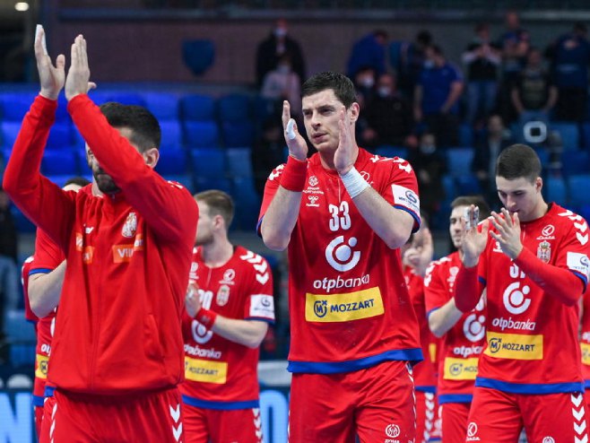 Rukometaši Srbije (foto:  EPA-EFE / Tibor Illyes HUNGARY OUT) - 