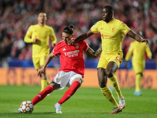 Liverpul - Benfika (foto: EPA-EFE / MIGUEL A. LOPES) - 