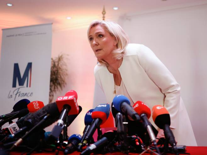 Marin le Pen (Foto: EPA-EFE/YOAN VALAT) - 