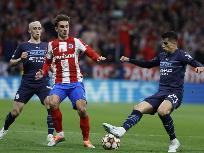 Atletiko Madrid - Mančester Siti (Foto: EPA-EFE/RODRIGO JIMENEZ) - 