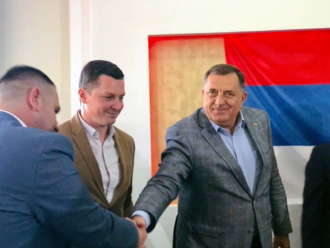 Milorad Dodik u Bijeljini - Foto: SRNA