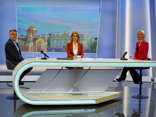 Predrag Bratić, Tanja Blagojević i Marijana Đurđević - Foto: RTRS