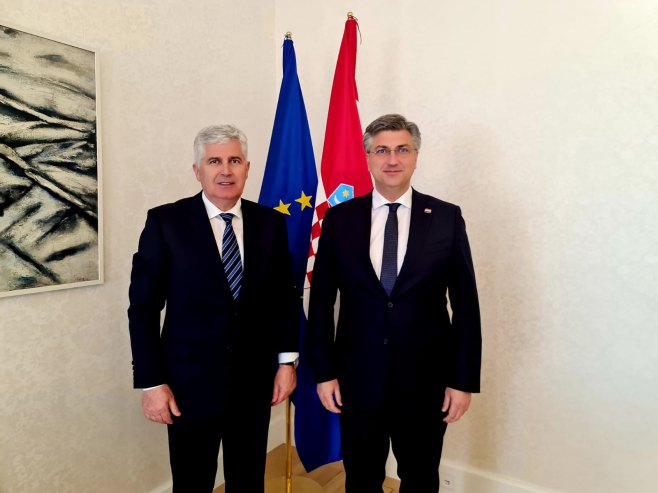 Plenković i Čović: Hrvatska podržava ostvarivanje ravnopravnosti u BiH