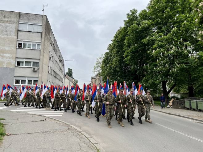 Obilježavanje Dana Vojske Republike Srpske u Prijedoru - Foto: SRNA