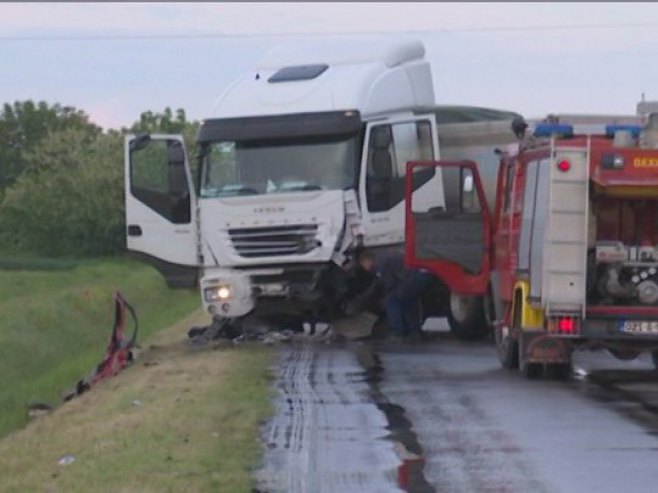Teška saobraćajna nezgoda u Bijeljini - Foto: RTRS