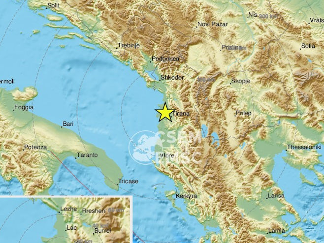 Zemljotres u Albaniji (Foto: EMSC) - 