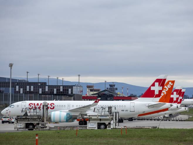 Aerodrom u Ženevi (Foto ilustracija: EPA-EFE/SALVATORE DI NOLFI) - 
