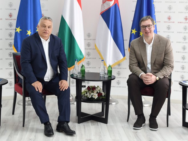 Viktor Orban i Aleksandar Vučić (foto: Tanjug / Nenad Mihajlović) - 
