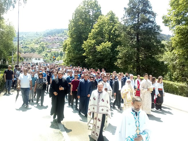 Foča-obilježena krsna slava opštine i hrama - Foto: SRNA