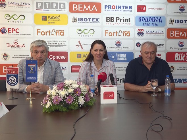 Milena Delić u posjeti kolegama iz Srpske - Foto: RTRS