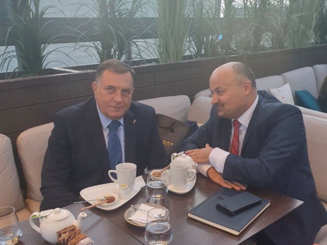 Milorad Dodik i Duško Kovačević - Foto: Twitter