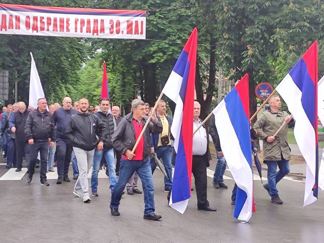 Dan odbrane grada - polaganje vijenaca - Foto: SRNA