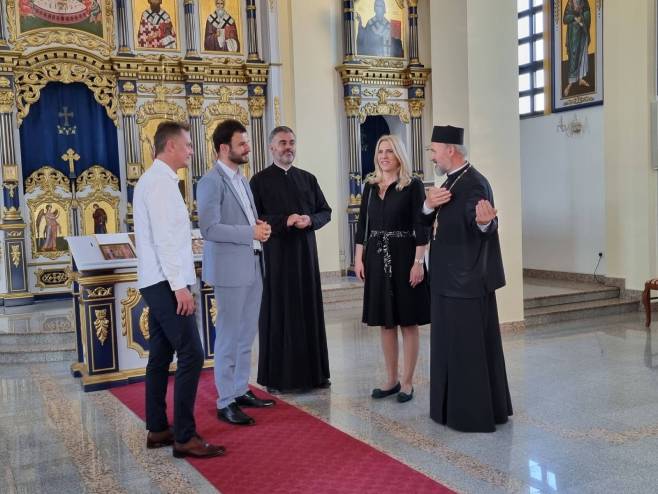 Predsjednica Cvijanović u Prijedoru Predsjednica Cvijanović u Prijedoru - Foto: RTRS