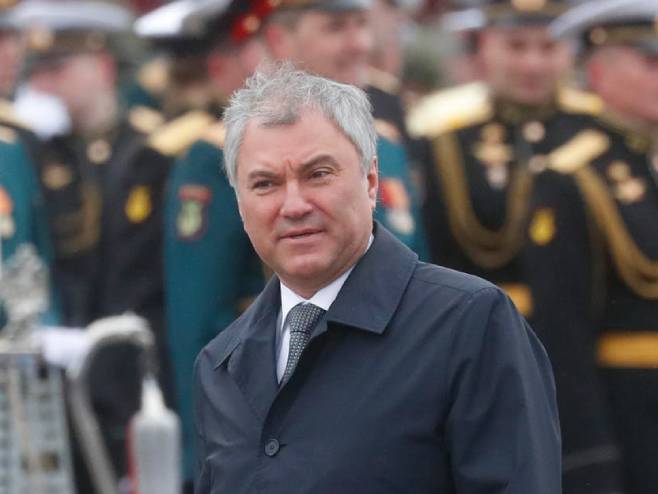 Vjačoslav Volodin (Foto: EPA-EFE/MAXIM SHIPENKOV, ilustracija) - 