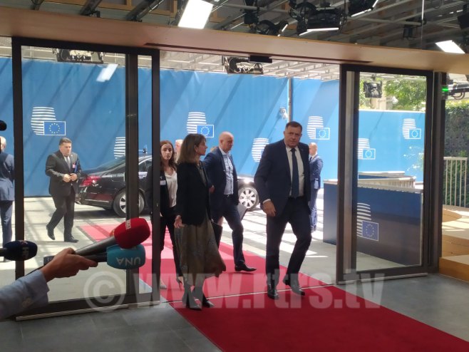 Milorad Dodik u Briselu - Foto: RTRS