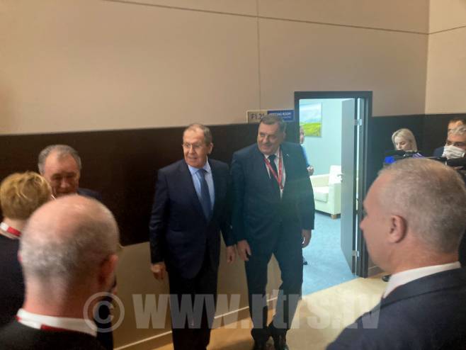 Dodik - Lavrov - Foto: RTRS