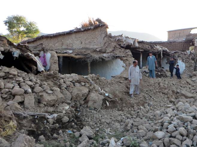 Zemljotres u Avganistanu, arhiv (foto: EPA/HANIFULLAH KHAN) - 
