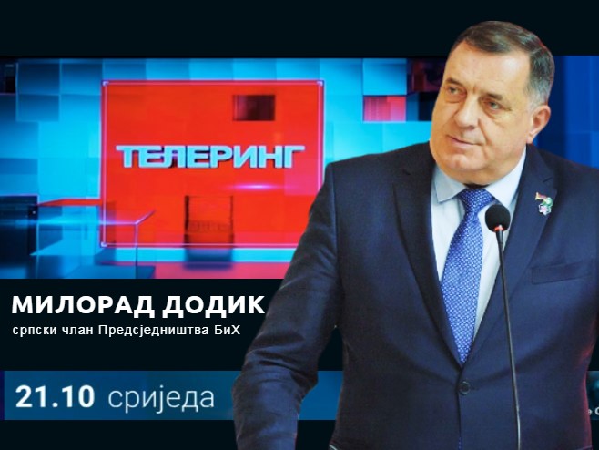 RTRS, 21.10 - Telering: Gost Milorad Dodik