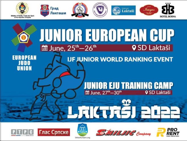 Laktaši domaćin juniorskog Evropskog kupa u džudou