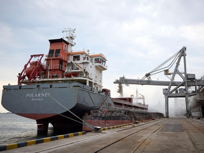 Brod u Ukrajini (Foto: EPA-EFE/UKRAINIAN PRESIDENTIAL PRESS SERVICE) - 