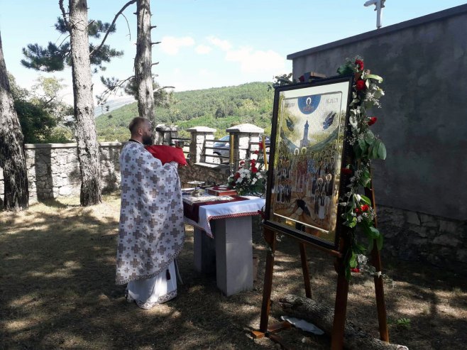 Liturgija za 405 Srba koje su ubile ustaše u Livnu - Foto: SRNA