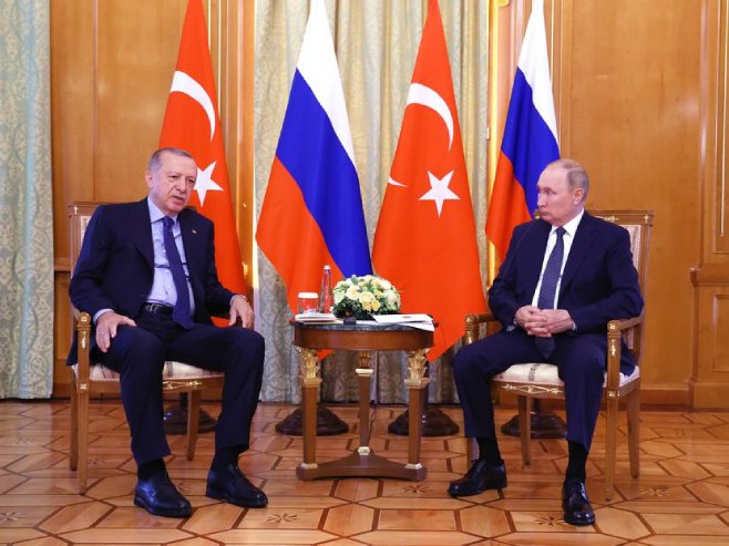 Redžep Taip Erdogan i Vladimir Putin (Foto: EPA-EFE/VYACHESLAV PROKOFYEV) - 