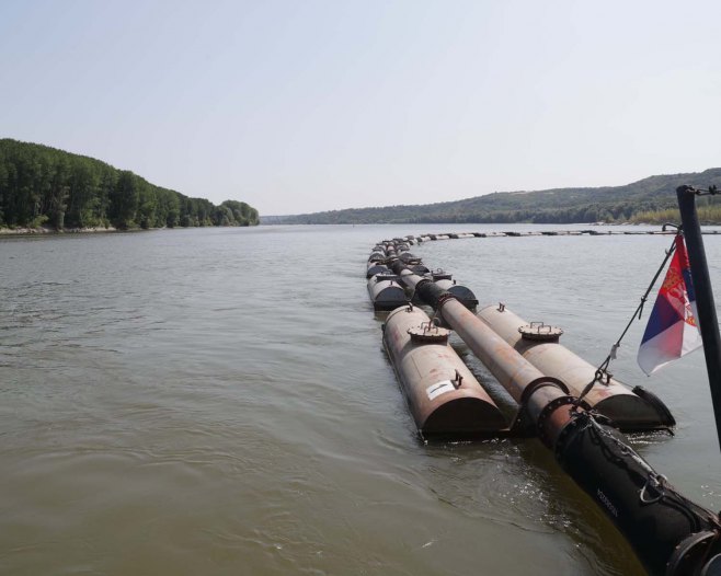 Vodostaj Dunava na istorijski niskom nivou