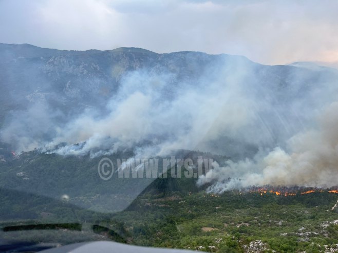 Požar u Hercegovini - Foto: RTRS