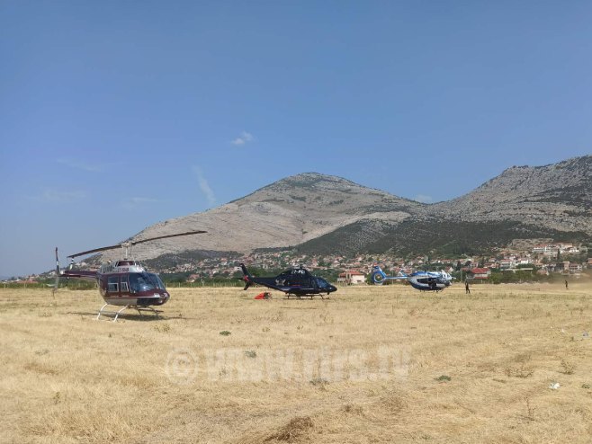 Helikopteri MUP-a Srbije - Foto: RTRS