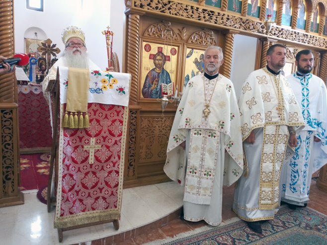 Mitropolit Hrizostom služio u manastiru Sokolica na Ravnoj Romaniji (VIDEO)