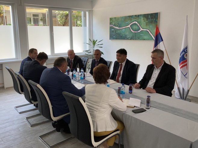 Dodik, Vidovićeva i Tegeltija u posjeti Novom Gradu (FOTO)