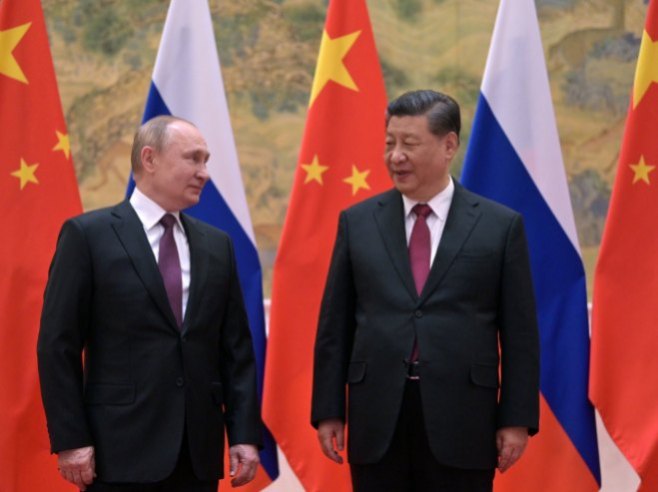 Vladimir Putin i Si Đinping (Foto:  EPA-EFE/ALEXEI DRUZHININ / KREMLIN) - 