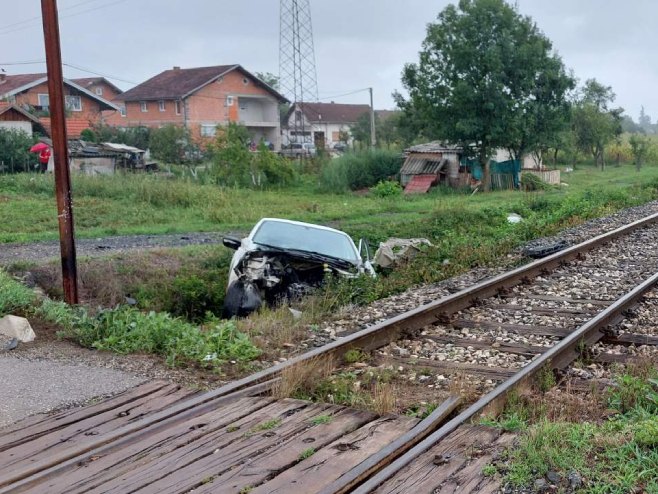 Saobraćajna nezgoda u Prijedoru - Foto: RTRS