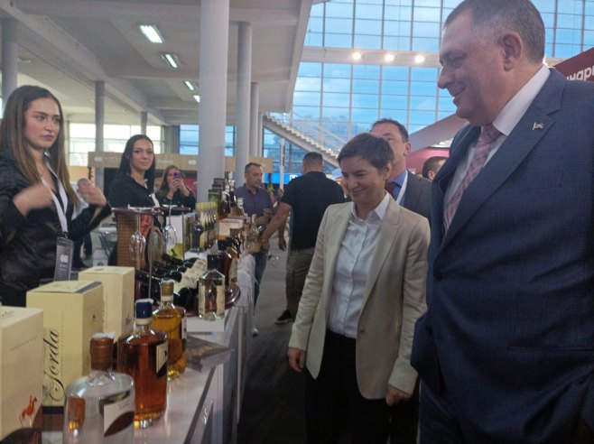 Dodik na sajmu Vinska vizija Otvorenog Balkana - Foto: RTRS