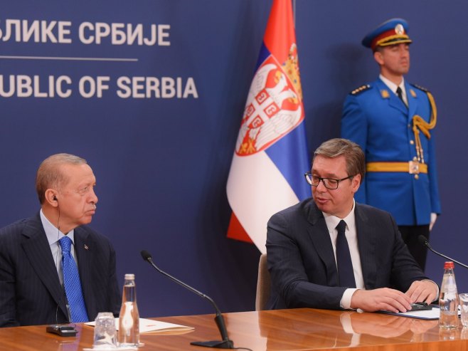 Erdogan i Vučić (Foto: TANJUG/ STRAHINJA ACIMOVIC) - 