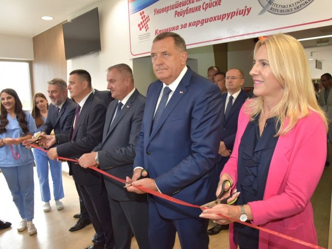 Svečano otvaranje Klinike za kardiohirurgiju (Foto: twitter.com/Vlada_Srpske) - 
