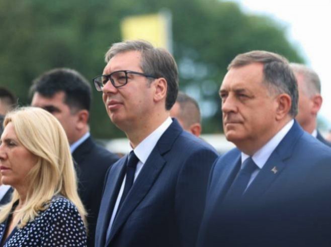 Vučić i Dodik - Foto: RTRS