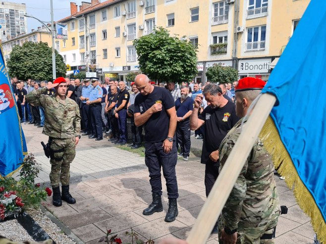 Doboj: Formiranje Petog odreda Specijalne policije - obilježavanje - Foto: SRNA