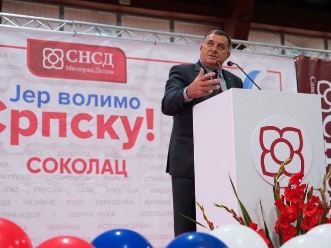 Dodik na Sokocu - Foto: Twitter