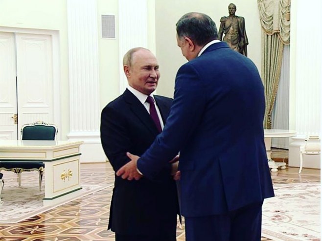 Dodik i Putin (foto: instagram.com/mdodik.official) - 