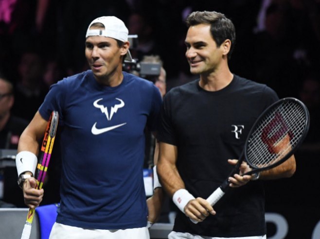 Nadal i Federer (Foto: EPA-EFE/ANDY RAIN) - 
